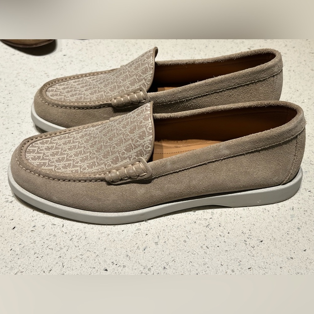 Dior Granville oblique jacquard beige loafer 44 - Picture 4 of 16